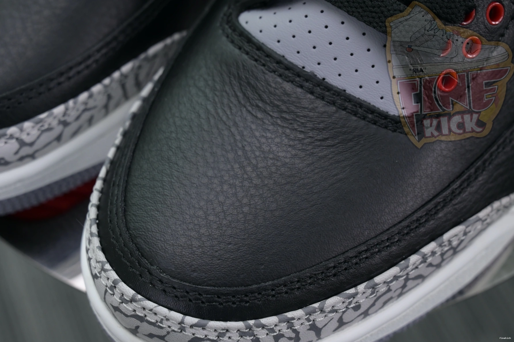 Air Reimagined” 3“Black Jordan Cement 0224